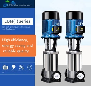 Bomba de Refuerzo Multietapa Vertical de Acero Inoxidable CNP / Bomba CNP <span class=keywords><strong>CDM</strong></span>/ CDMF1-3-5-5-10-15-20-32 - Product Image 3