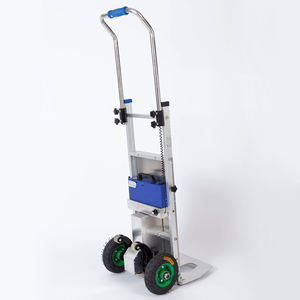 चीन एल्यूमीनियम लिथियम-आयन इलेक्ट्रिक क्लाइंबर सीढ़ी हाथ ट्रॉली कार्ट दो-पहिया क्लाइंबर सीढ़ी इलेक्ट्रिक हाइट लोड ट्रॉली कार्गो - Product Image 3