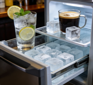 <b>Small</b> <b>Ice</b> <b>Maker</b> for Hotel Rooms, Commercial Desktop Model, Fast <b>Ice</b> <b>Maker</b> for Cold Drinks - Product Image 5
