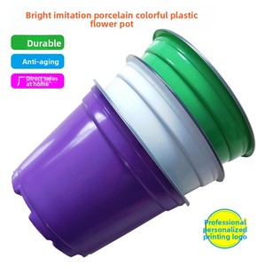 Pots de pépinière en plastique P419 avec trous de drainage, écologiques et durables <span class=keywords><strong>pour</strong></span> les plantes de pépinière en extérieur, l'aquaculture domestique - Product Image 5