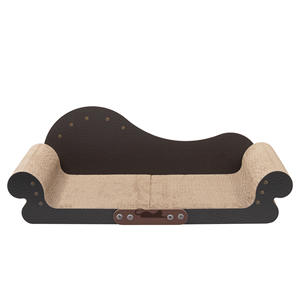 Fabrikant Groothandel Goedkope Sofa Design Klauw Klimmende Gegolfde Kattenkrabplank - Product Image 6