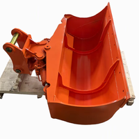 Godet d'excavatrice hydraulique inclinable SLN haute efficacité pour la repositionnement fréquence du godet sur la machine, idéal pour les chantiers de construction