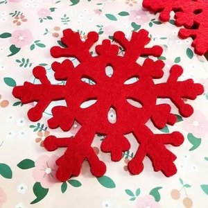 Round Felt <b>Table</b> <b>Mats</b>, Washable Non-Slip Modern Decorative Felt Placemats for Home Party Daily Use - Product Image 5