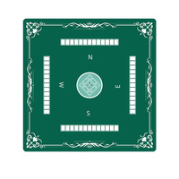 Tapis de Mahjong en Acrylique de Luxe Moderne, Épais, Silencieux, Antidérapant, Durable, Qualité Casino Professionnelle, pour 4 Joueurs - Vente Chaude