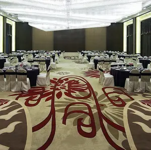 Tappeto per l'ospitalità tappeto trapuntato a mano per sala banchetti/sala da ballo/camera degli ospiti