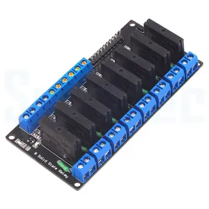 100% Brand new 1/2/4/6/8-way 5V12V24V high-level DC control 2A solid-state relay module fuse 240V One-stop BOM service In stock