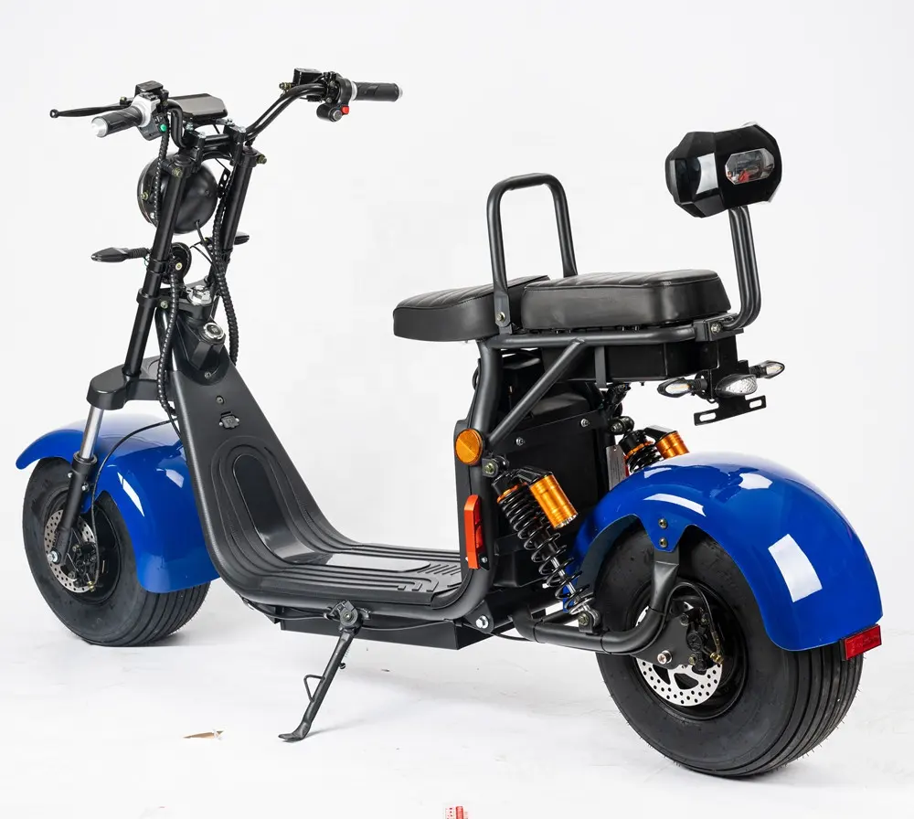 Kiralama elétrico 350w, scooter para golfe, 45 kmh scooters, eec, longo alcance, pedal de auxiliar, citycoco