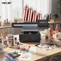 Imprimante à plat UV 6090 Epson I3200 XP600 avec positionnement CCD et dispositif rotatif pour l'impression sur bouteilles