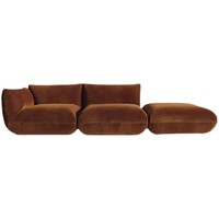 Canapé Rembourré de Style Nordique d'Époque, Petit Appartement Simple, Ensemble Modulaire Italien Minimaliste pour Gîte
