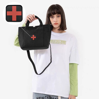 Écusson de mode auto-adhésif Kit de premiers soins rouge signal logo personnalisé Anime Apliques pour vêtements sacs patchs en PVC