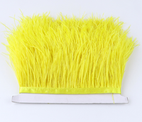 Tissu à coudre fait à la main ruban ruban frange plumes d'autruche garniture pour bricolage artisanat vêtements robe Costume chaussure accessoires fête maison