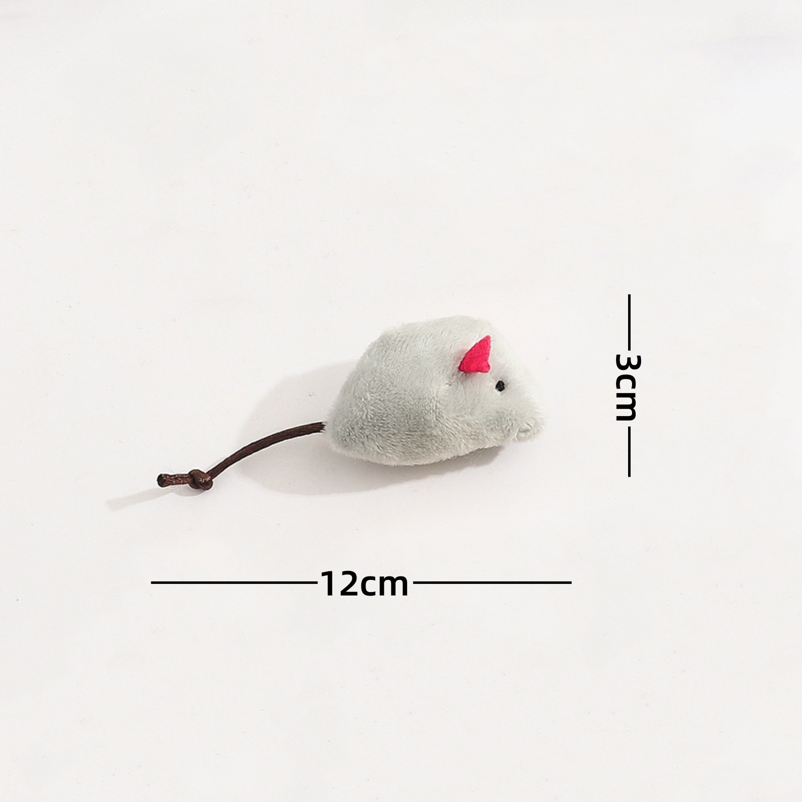 8 catnip mouse-Gray