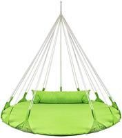 Élégant suspendu Nest Spinner Tree Swing oeuf blanc cocon balançoire avec support