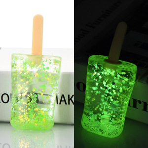 ไอศกรีมกลิตเตอร์ควิกแซนด์แบบบีบเล่น บรรเทาความเครียด ของเล่นบีบมือ - Product Image 4