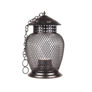 Iron Mesh <b>Lantern</b> Tealight Candle Holder Hanging & Tabletop Metal Decorative Candle Stand for Home & Party Decoration Handmade - Product Image 1