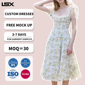 <span class=keywords><strong>Vestido</strong></span> de Moda Personalizado para Mujer, de Alta Calidad, con Tirantes, Sexy, Casual, Estampado, sin Mangas, Estilo <span class=keywords><strong>Princesa</strong></span>, de Lujo, con Malla - Product Image 1