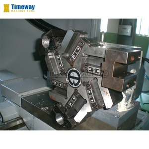Torno CNC de torneado de metal de precisión Timeway, máquina de torno CNC de cama plana Horizontal, a la venta - Product Image 4