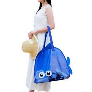 Último modelo 2026 Bolso de malla para playa, para almacenamiento de juguetes infantiles y trajes de baño, para viajes de verano, portátil, para artículos de aseo - Product Image 4