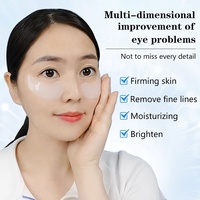 Patchs Hydrogel en Silicone OEM à Marque Blanche au Collagène et Acide Hyaluronique pour les Yeux – Anti-Cernes, Anti-Poches, Raffermissant et Rafraîchissant