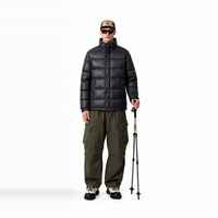 Veste en duvet de canard blanc 95% de la série Custom Storm, OEM ODM, coupe-vent, imperméable, doudoune d'hiver pour homme, pour activités de plein air
