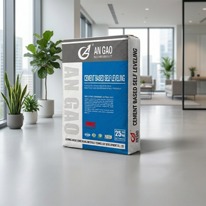 Mortier de ciment auto-nivelant haute résistance Angao de qualité M20 avec finition ultra-lisse pour le nivellement et la réparation des sols - Product Image 2