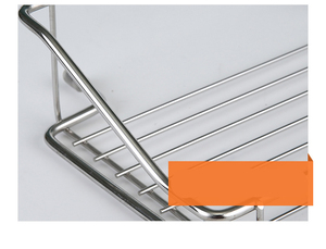 Rak Dapur Baja Tahan Karat Modern Ramah Lingkungan Berkualitas Baik, Rak Penyimpanan Kamar Mandi, Tempat Penyimpanan Perlengkapan Mandi - Product Image 5