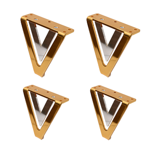 Mobili di lusso in metallo dorato in ferro che sostengono le gambe del divano <span class=keywords><strong>per</strong></span> armadi e cassettiere accessori Hardware <span class=keywords><strong>per</strong></span> soggiorno - Product Image 1