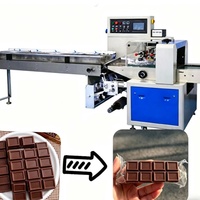 Machine d'emballage automatique multifonctionnelle pour oreillers, machine flow pack pour l'emballage d'aliments, de pain tranché, de biscuits et de petits pains