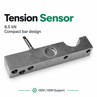 Sensor Tegangan HCE 8.5KN Akurasi 0.1% Output Analog Baja Paduan IP68 untuk Mesin Tenun Picano BE151984 BE152412 BE154229