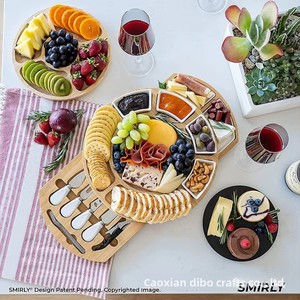 Nouvelle planche à <span class=keywords><strong>découper</strong></span> multifonctionnelle en <span class=keywords><strong>bois</strong></span> massif modèle Shandong A325 pour la maison, pour le fromage, les fruits, le pain, le steak - Product Image 2