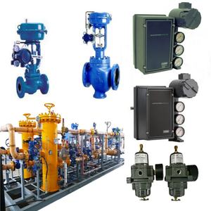 Válvula de control de jaula AZBIL HCB HPC con cilindro de pistón GOM64LM ~ GOM154LM y posicionador de válvula Fisher 3582i 3610JP 3720 3661 - Product Image 4