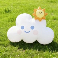 Arche gonflable personnalisée en PVC en forme de nuage, éclairée par LED, ballon géant pour événements, publicité, décoration, imperméable, avec souffleur Oxford inclus