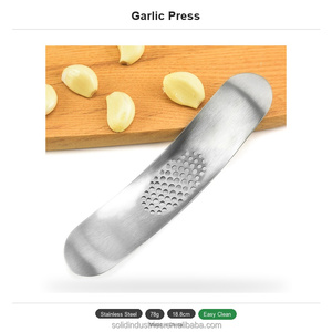 Modern Multifunction Stainless Steel <strong>Ginger</strong> &amp; Garlic Press Manual Kitchen Tool-Everyday Eco-Friendly Vegetable <strong>Chopper</strong> - Product Image 1