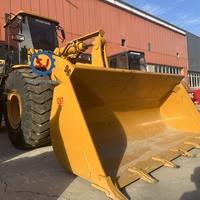 Pala Gommata Usata CAT 966H 950G 950GC 966G 980G 988G 988H da 5 Tonnellate 4x4, Trattore Agricolo in Buone Condizioni Pronto all'Uso