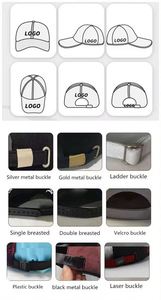 Gorra de Béisbol Personalizada para Correr, Entrenamientos y Actividades al Aire Libre en Todas las Estaciones, Logotipo Bordado en 3D, Patrón de Leopardo, Fiestas - Product Image 4