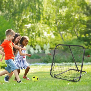 Portable Eco-Friendly Multi-Sport Training Equipment Basketball Baseball Football <b>Soccer</b> Rebounder Hitting Practice Net 84x84cm - Product Image 4