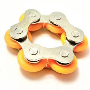 Juguete Promocional Barato: Fidget Roller, Ejercitador de Dedos con Cadena de Bicicleta, Juguete Antiestrés con Cadena de Llavero, Juguete Fidget <span class=keywords><strong>para</strong></span> TDAH - Product Image 6