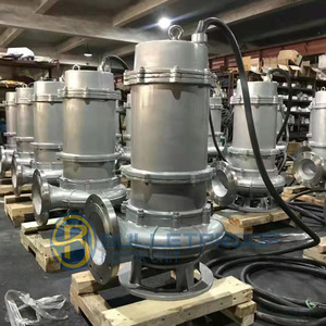 Pompe à eaux usées industrielle anti-colmatage de qualité supérieure, fabriquée en Chine, en acier inoxydable SS316L - Product Image 5