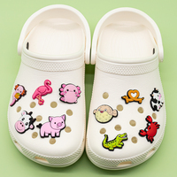HYBkuaji PVC mode dinosaure boucle chaussure lacets personnalisés boucles pour chaussures accessoires chaussures décorations accessoires