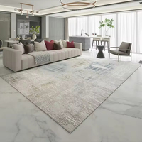 100% Polyester Teppich für Wohnzimmer, Samt-Abstrakt-Teppich, 3D-Gedruckter Teppich
