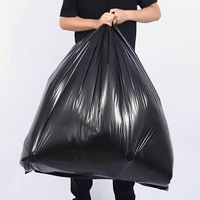Sacs poubelle géants en PE sur mesure, très résistants, 50-120L, jetables, pour déchets alimentaires, étanches à l'humidité, thermoscellables, impression personnalisée
