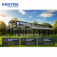 KENTEN struktur pernikahan kaca kuda Mega Marque X 30 20 Modul tenda luar ruangan tenda komersial teratas Aluminium untuk acara