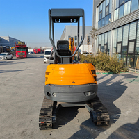Excavatrice hydraulique compacte de 2,5 tonnes |   Mini pelle certifiée EPA et CE |   Mini-excavatrice polyvalente prête à l'emploi