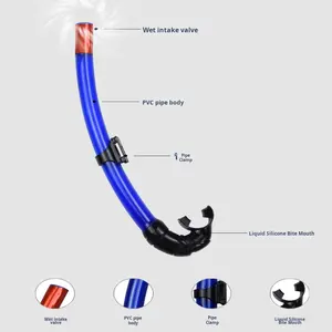 <span class=keywords><strong>Tubo</strong></span> de Respiración para Buceo y Snorkel, Multicolor Opcional - Product Image 3