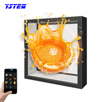 Ventilateur d'affichage holographique LED 3D, affichage publicitaire transparent, signalisation numérique commerciale, équipement de promotion pour la vente au détail