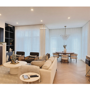 <span class=keywords><strong>Tende</strong></span> Automatiche Intelligenti <span class=keywords><strong>per</strong></span> Soggiorno d'Albergo, <span class=keywords><strong>Tende</strong></span> Decorative di Lusso Personalizzate in Tessuto Trasparente <span class=keywords><strong>per</strong></span> Grandi Finestre - Product Image 1