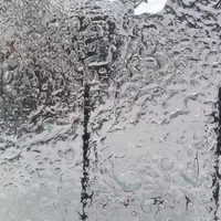 Bloc de verre cristal de brique de verre clair thermofusible pour la décoration de salle de bain murale
