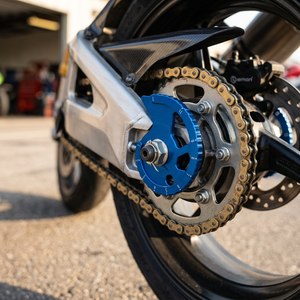 Accessoires modifiés pour <span class=keywords><strong>moto</strong></span> XT250 2008-2021 : Régulateur de chaîne arrière en alliage d'aluminium CNC - Product Image 1