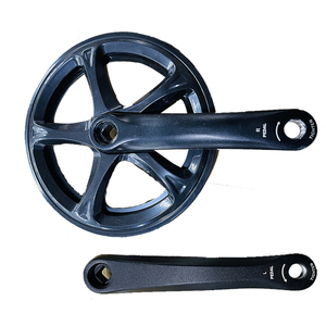 Ridstar - Juego de bielas de una velocidad para bicicleta eléctrica, accesorios para bicicleta, juego de bielas para E-bike - Product Image 1
