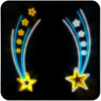 Luces LED Decorativas con Motivo de Estrella 2D para Exteriores, Iluminación de Calles Navideñas, Celebraciones de Pascua, Eventos Festivos, Iluminación Decorativa para Postes